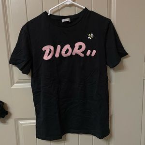 KAWS x Dior Logo T-shirt